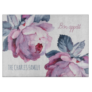 Kundenspezifisches hackendes Glasbrett addieren Schneidebrett