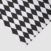 Kundenspezifisches Harlekin-schwarzer Seidenpapier (Ausschnitt)