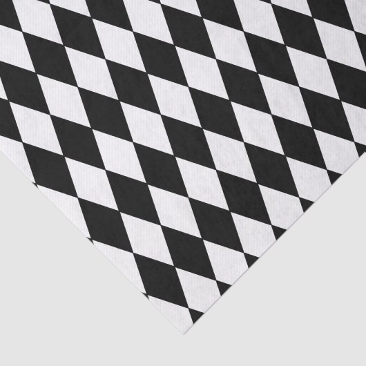 Kundenspezifisches Harlekin-schwarzer Seidenpapier (Ausschnitt)