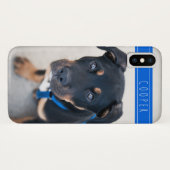 Kundenspezifisches Haustier-HundeFoto | addieren Case-Mate iPhone Hülle (Rückseite (Horizontal))