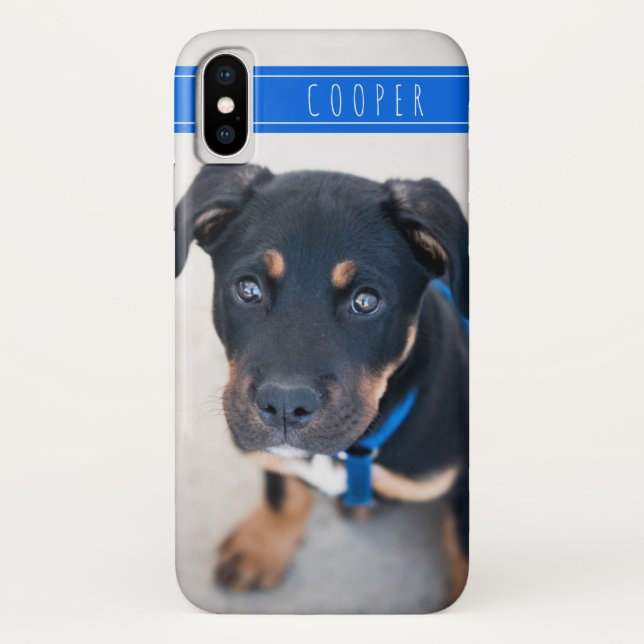 Kundenspezifisches Haustier-HundeFoto | addieren Case-Mate iPhone Hülle (Rückseite)