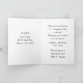 Kundenspezifisches Housewarming-Party Einladung (Innenseite)