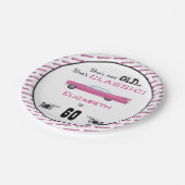 Kundenspezifisches Jahr ist sie nicht alter aber Pappteller (Schrägansicht)