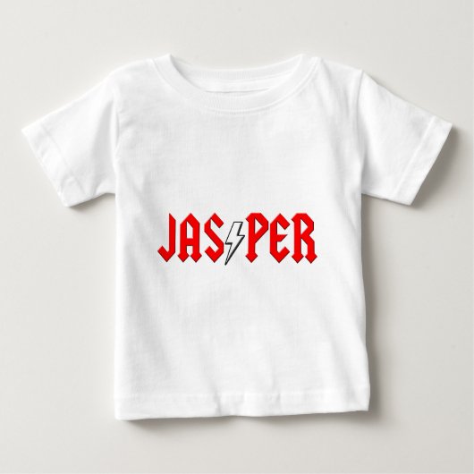 kundenspezifisches JASPISrock-and-rollShirt Baby T-shirt (Vorderseite)
