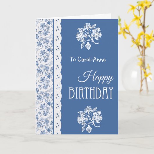 Kundenspezifisches Karte (Gelbe Blume)