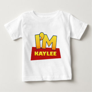 kundenspezifisches KAYLEE Comic-Logo-Shirt Baby T-shirt
