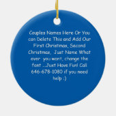 KUNDENSPEZIFISCHES KERAMIKORNAMENT (Hinten)