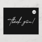 Kundenspezifisches Klempner-Firmenlogo Einfach dan Postkarte (Vorderseite)