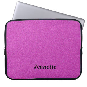 Kundenspezifisches Laptop-Computer Hülsen-Pink Laptopschutzhülle