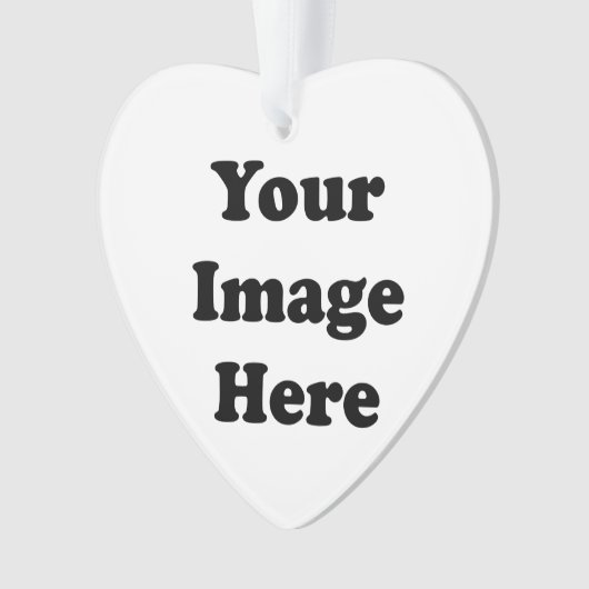 Kundenspezifisches leeres ornament (Vorderseite)