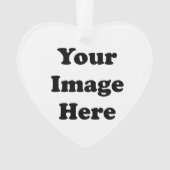 Kundenspezifisches leeres ornament (Vorderseite)