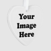 Kundenspezifisches leeres ornament (Vorderseite)