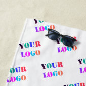 Kundenspezifisches Logo-Foto Werbeaktion Personali Strandtuch (Beispiel)