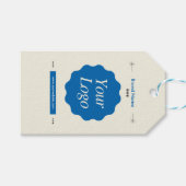 Kundenspezifisches Logo für moderne Unternehmensma Geschenkanhänger (Vorderseite (Horizontal))