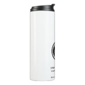 Kundenspezifisches Logo für Werbeaktionen Thermosbecher (Nach links gedreht)