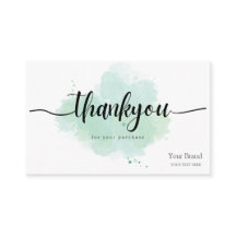 Kundenspezifisches Logo-Geschäft Vielen Dank für I