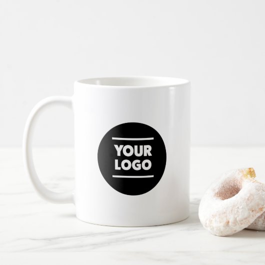 Kundenspezifisches Logo Kaffeetasse (Mit Donut)