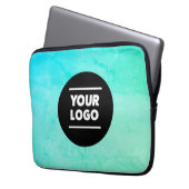 Kundenspezifisches Logo Laptopschutzhülle (Vorderseite Links)