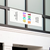 Kundenspezifisches Logo und Werbebanner Banner (Äußeres Gebäude)