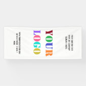 Kundenspezifisches Logo und Werbebanner Banner (Horizontal)