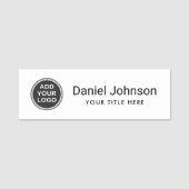 Kundenspezifisches Logogeschäftspersonal Namensschild (Vorderseite)