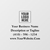 Kundenspezifisches Marketing für die Werbung im Au Fensteraufkleber (Blatt)