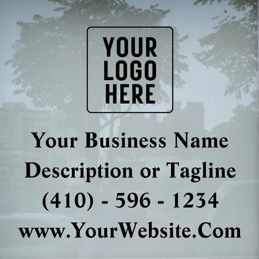 Kundenspezifisches Marketing für die Werbung im Au Fensteraufkleber