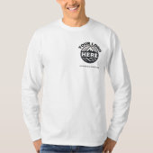 Kundenspezifisches Mens Long Sleeve Business Shirt (Vorderseite)