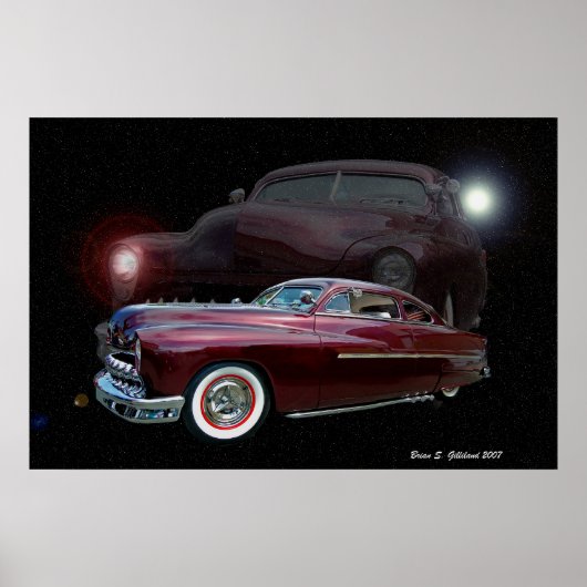 Kundenspezifisches Merc-Poster Poster (Vorne)