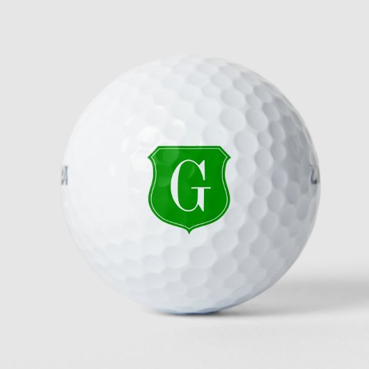 Kundenspezifisches mit Monogramm Golf-Geschenk-Set Golfball (Vorderseite)