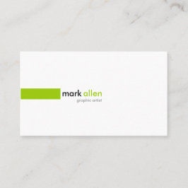 Kundenspezifisches modernes 519B Visitenkarte