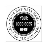 Kundenspezifisches, modernes Round-Business-Logo m Permastempel (Design)