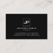 Kundenspezifisches modernes visitenkarte (Rückseite)