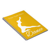 Kundenspezifisches Monogramm des TANZES u. Notizblock (Rechte Seite)