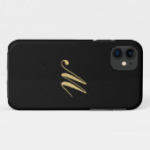 Kundenspezifisches Monogramm-Fall iphone Case-Mate iPhone Hülle (Rückseite (Horizontal))