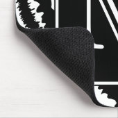 Kundenspezifisches Monogramm, Mousepad (Ecke)