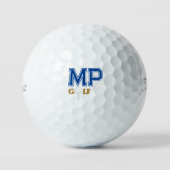 Kundenspezifisches Monogramm Wappen Logo Titleist Golfball (Vorderseite)