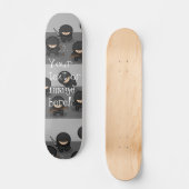 KUNDENSPEZIFISCHES NINJA SKATEBOARD (Vorderseite)