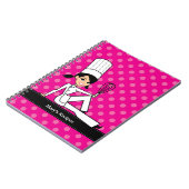 Kundenspezifisches Notizbuch für kulinarische Notizblock (Linke Seite)