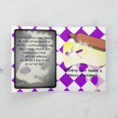 Kundenspezifisches Oooh, essen mich nicht Feiertagskarte (Innenseite)