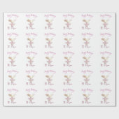 Kundenspezifisches Packpapier-Ballettröckchen ROSA Geschenkpapier (Flach)