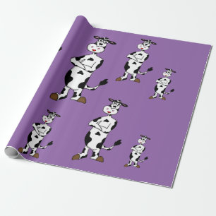 Kundenspezifisches Packpapier "der weiblichen Kuh"