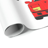 Kundenspezifisches Packpapier "des Sportautos" (Rolleneckpunkt)