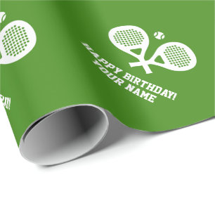 Kundenspezifisches padel Tennis-Packpapier für ih Geschenkpapier
