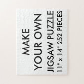 Kundenspezifisches personalisiertes 11" x14" PC Puzzle (Vertikal)