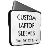 Kundenspezifisches personalisiertes 15" laptopschutzhülle (Vorne Rechts)