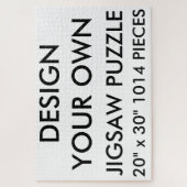 Kundenspezifisches personalisiertes 20"" PC 1014 Puzzle (Vertikal)