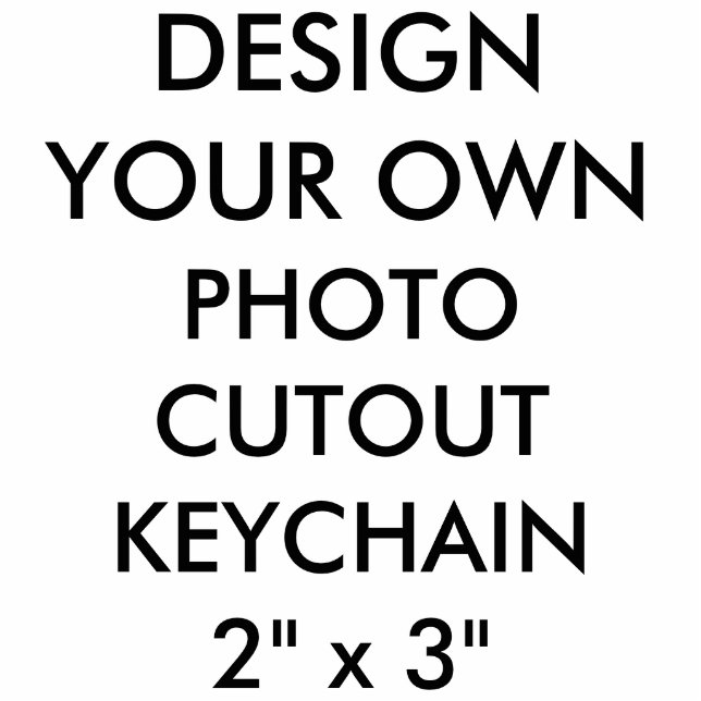 Kundenspezifisches personalisiertes 2" x 3" fotoskulptur schlüsselanhänger (Vorne)