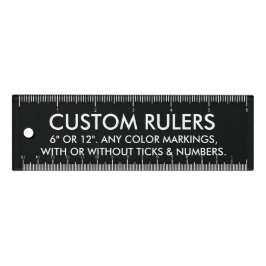 Kundenspezifisches personalisiertes 6" lineal