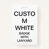 Kundenspezifisches personalisiertes ABZEICHEN MIT Ausweis (Vorderseite)